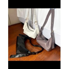 Tas Bahu Kulit Wanita Minimalis Belt Strap Korea